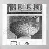 Das olympische Theater in Vicenza Poster (Vorne)
