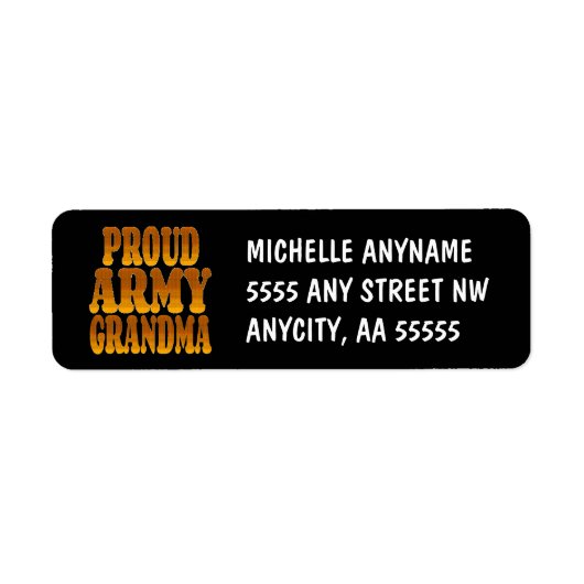 Das Oma der Proud-Armee in Gold (Vorne)