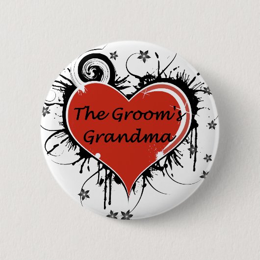 Das Oma des Grooms Button (Vorderseite)