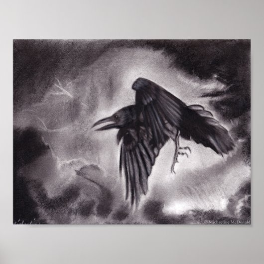 Das Omen Raven Poster (Vorne)