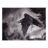 Das Omen Raven Poster (Vorderseite)