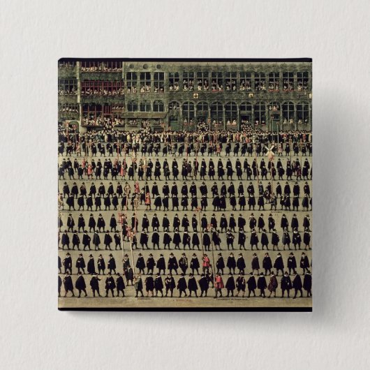 Das Ommeganck in Brüssel Button (Vorderseite)