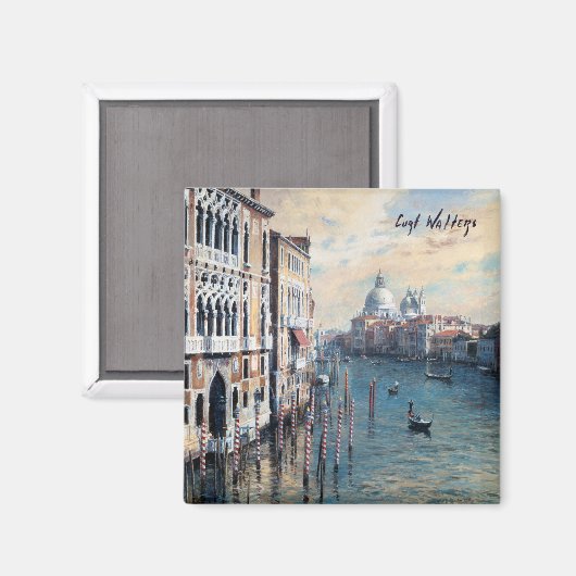 Das Opal Venice Magnet (Vorderseite/Rückseite)