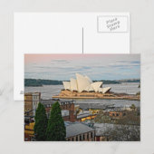 Das Opernhaus Sydney - Australien - Postkarte (Vorne/Hinten)
