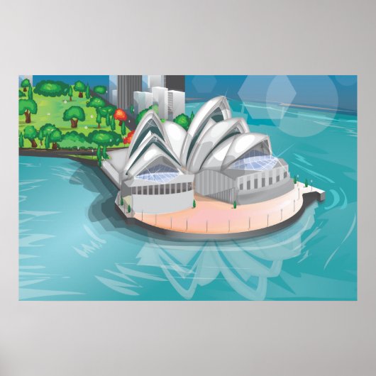 Das Opernhaus von Sydney Poster (Vorne)