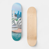 Das Opernhaus von Sydney Skateboard (Vorderseite)