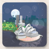 Das Opernhaus von Sydney Untersetzer (Vorderseite)