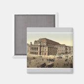 Das Opernhaus, Wien, Österreich-Ungarn großartig Magnet (Vorderseite/Rückseite)