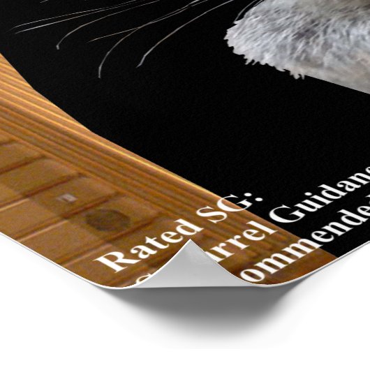 Das Opernkopfhörnchen Poster (Ecke)