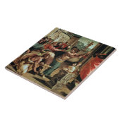 Das Opfer bei Lystra (Cartoon für das Sistine C Fliese (Seite)