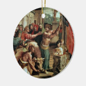 Das Opfer bei Lystra (Cartoon für das Sistine C Keramikornament (Links)