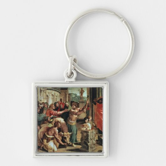 Das Opfer bei Lystra (Cartoon für das Sistine C Schlüsselanhänger (Vorne)