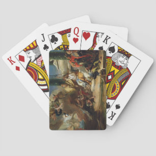 Das Opfer der Iphigenie Spielkarten