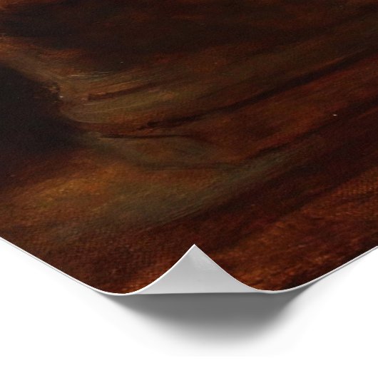 Das Opfer der Rose, Fragonard Poster (Ecke)