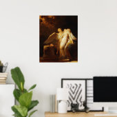 Das Opfer der Rose, Fragonard Poster (Heimbüro)