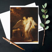 Das Opfer der Rose, Fragonard Postkarte