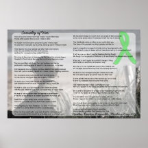 Das Opfer des Krieges, Gedicht eines Lyme-Patiente