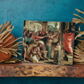 Das Opfer in Lystra (Cartoon für die Sieben C Fotoplatte (Seite)