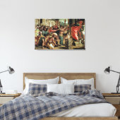 Das Opfer in Lystra (Cartoon für die Sieben C Leinwanddruck (Insitu (Schlafzimmer))