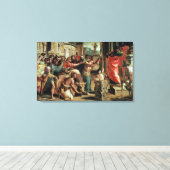 Das Opfer in Lystra (Cartoon für die Sieben C Leinwanddruck (Insitu (Holzboden))