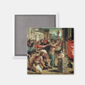 Das Opfer in Lystra (Cartoon für die Sieben C Magnet (Vorderseite/Rückseite)