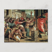 Das Opfer in Lystra (Cartoon für die Sieben C Postkarte (Vorderseite)