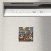 Das Opfer Noas, c.1640 Magnet (In Situ (Geschirrspüler))