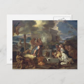 Das Opfer Noas, c.1640 Postkarte (Vorne/Hinten)