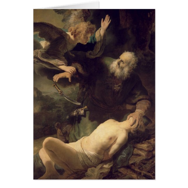 Das Opfer von Abraham, 1635 (Vorne)