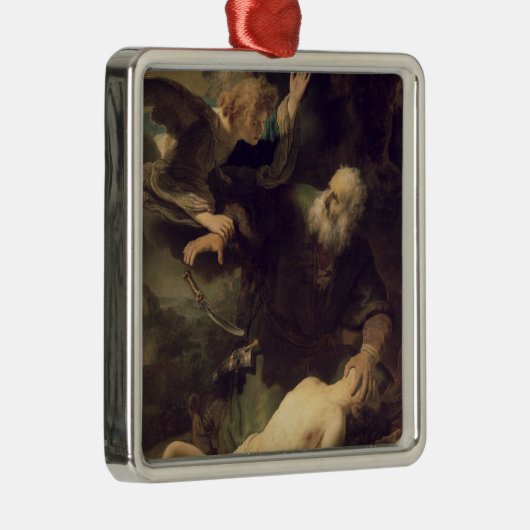 Das Opfer von Abraham, 1635 Silbernes Ornament (Rechts)