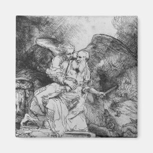 Das Opfer von Abraham, 1645 Magnet