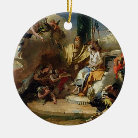Das Opfer von Iphigenia Keramikornament (Vorne)