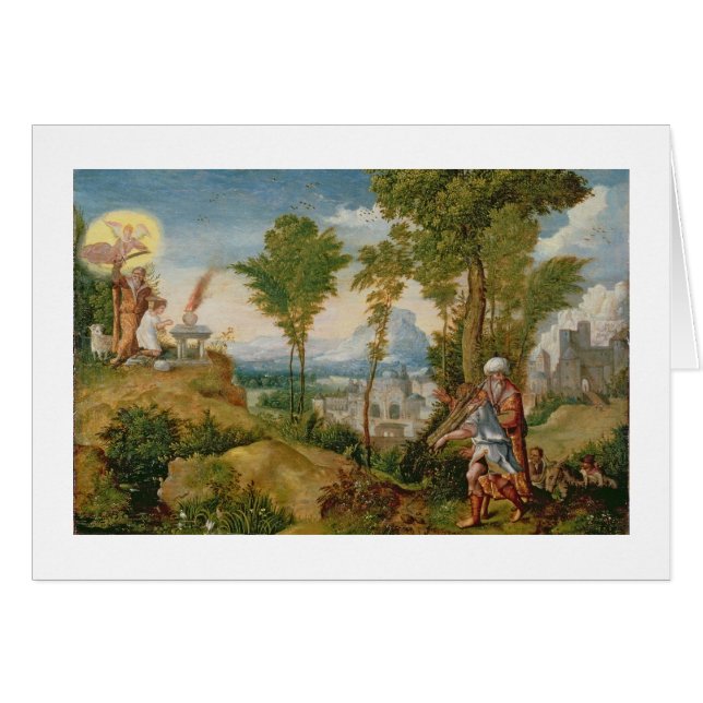 Das Opfer von Isaac (Vorderseite (Horizontal))