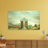 Das Opfer von Isaac Leinwanddruck (Insitu (Wohnzimmer))