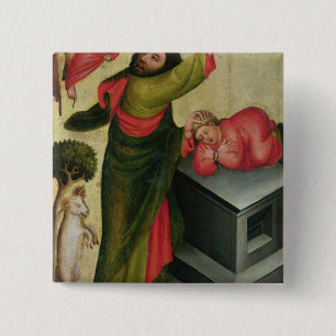 Das Opfer von Isaac vom hohen Altar Button