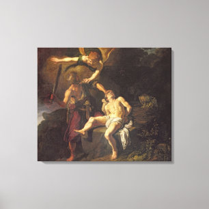 Das Opfer von Isaak, 1616 Leinwanddruck