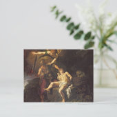 Das Opfer von Isaak, 1616 Postkarte (Stehend Vorderseite)