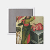 Das Opfer von Isaak aus dem hohen Altar Magnet (Vorderseite/Rückseite)