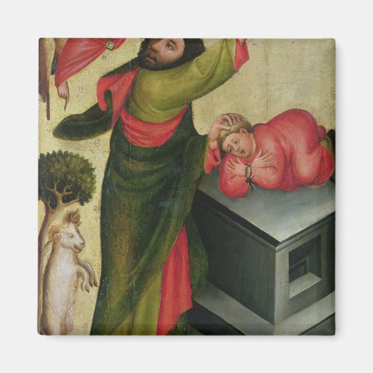 Das Opfer von Isaak aus dem hohen Altar Magnet (Vorne)