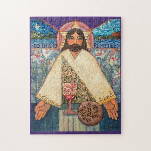 Das Opfer von Jesus Puzzle (Vertikal)