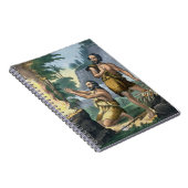 Das Opfer von Kain und von Abel, von einem Notizblock (Rechte Seite)