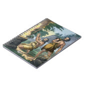 Das Opfer von Kain und von Abel, von einem Notizblock (Linke Seite)