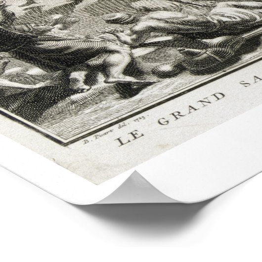 Das Opfer von Quitchi-Manitou oder der Großen Teic Poster (Ecke)