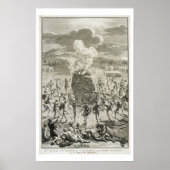 Das Opfer von Quitchi-Manitou oder der Großen Teic Poster (Vorne)