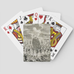 Das Opfer von Quitchi-Manitou oder der Großen Teic Spielkarten