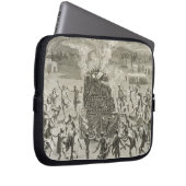 Das Opfer zu Quitchi-Manitou oder das große Spi Laptopschutzhülle (Vorne Rechts)