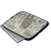 Das Opfer zu Quitchi-Manitou oder das große Spi Laptopschutzhülle (Vorne Knopf)