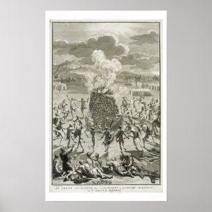 Das Opfer zu Quitchi-Manitou oder das große Spi Poster