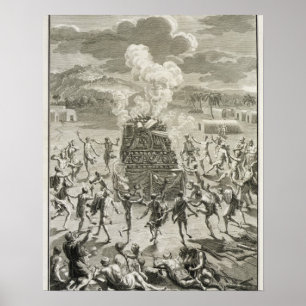 Das Opfer zu Quitchi-Manitou oder das große Spi Poster