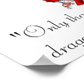 Das Opiate Odyssey "Sekus Dragons" Design Poster (Ecke)